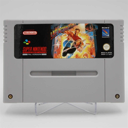 Last Action Hero - SNES - Cartridge - (UKV) (ENG) (A Grade) (Used)